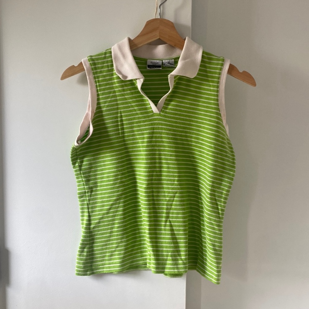 Cignal vintage collared tank